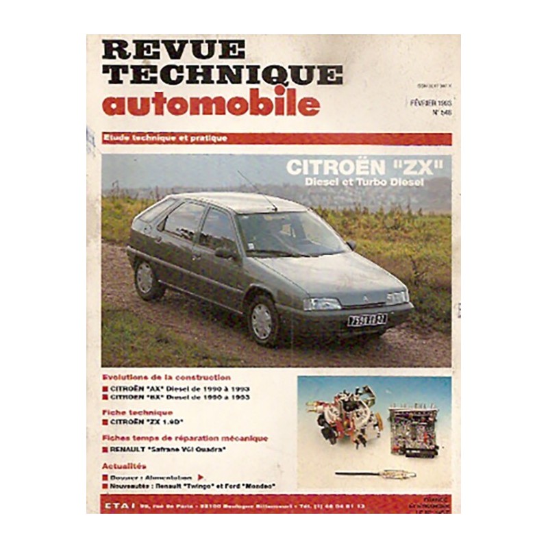 Revue Technique 1993 Revue Technique 1993