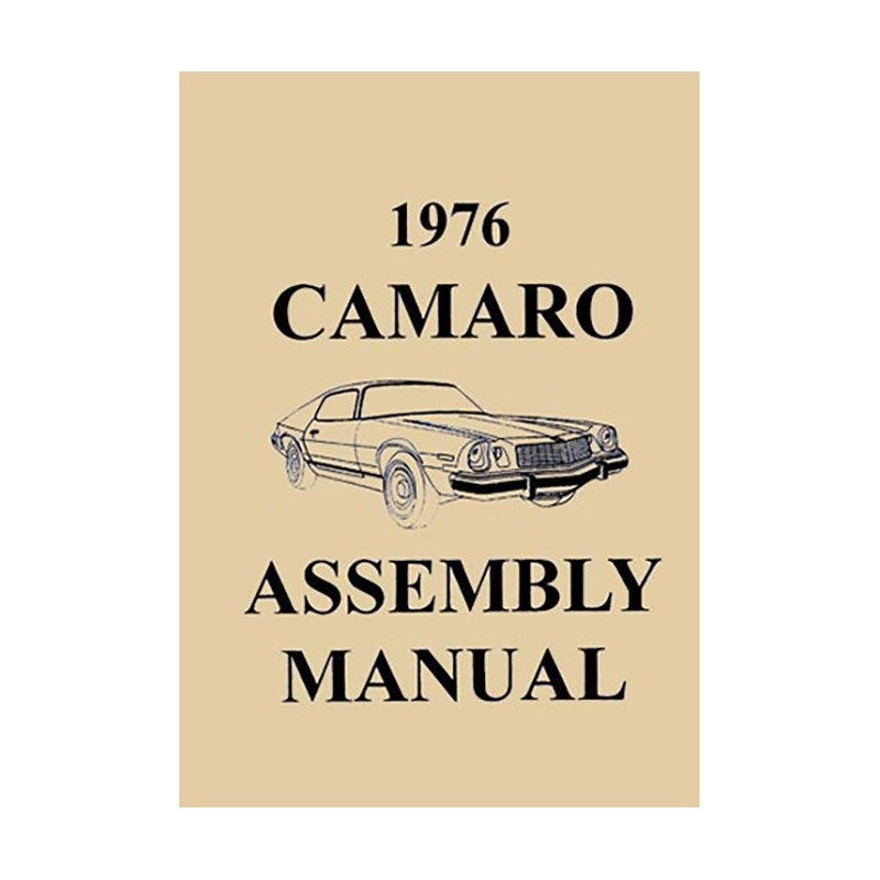 Catalogue Pieces Camaro 1976