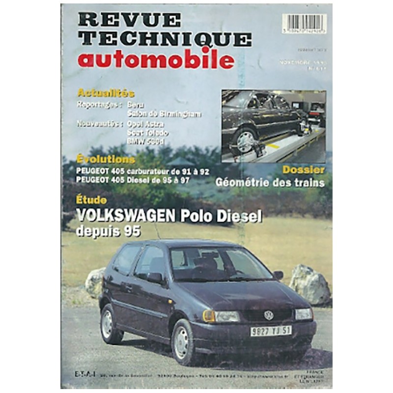 Revue Technique 1998 Revue Technique 1998