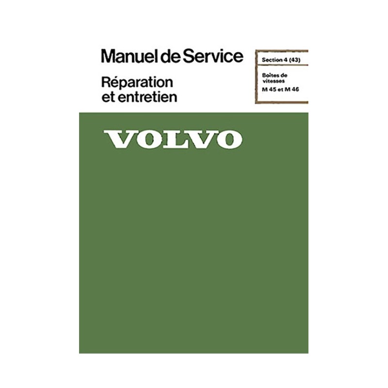 Manuel Reparation BV M 45 / M 46 Manuel Reparation BV M 45 / M 46