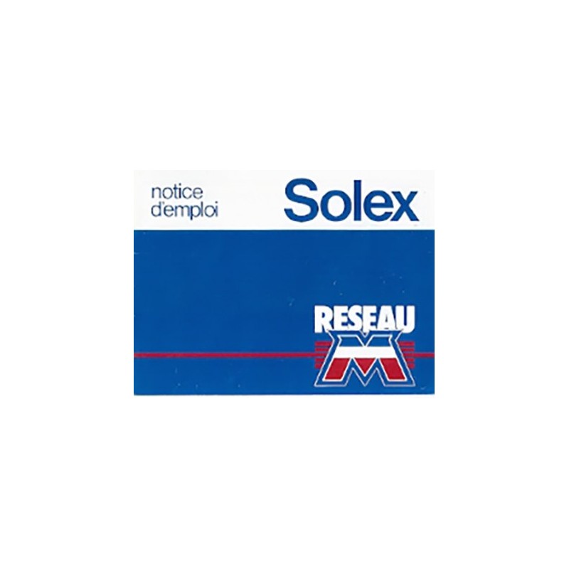 Notice Entretien Velosolex Notice Entretien Velosolex