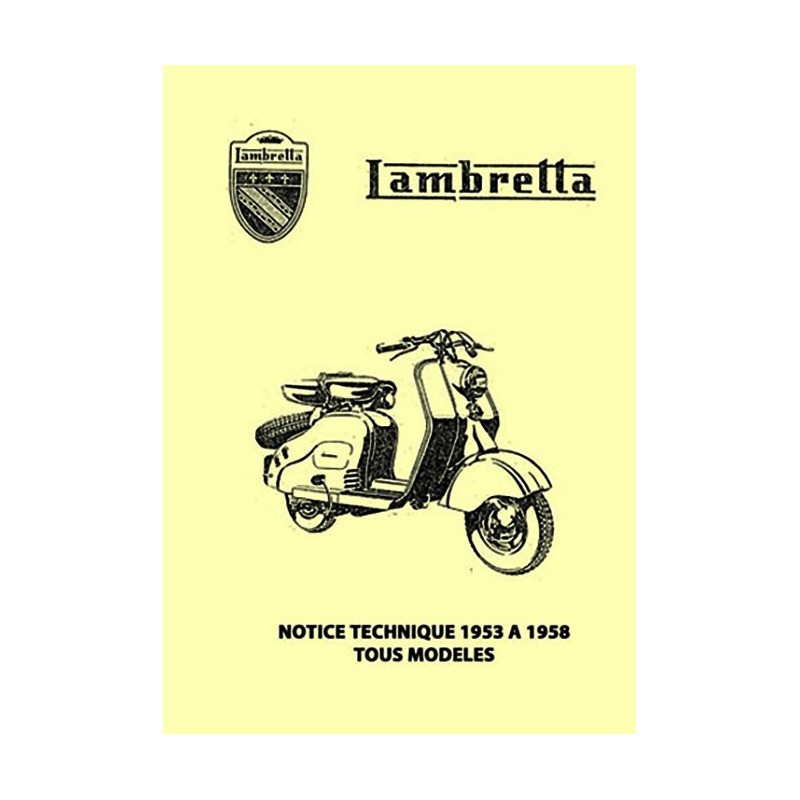 Manuel Reparation Lambretta