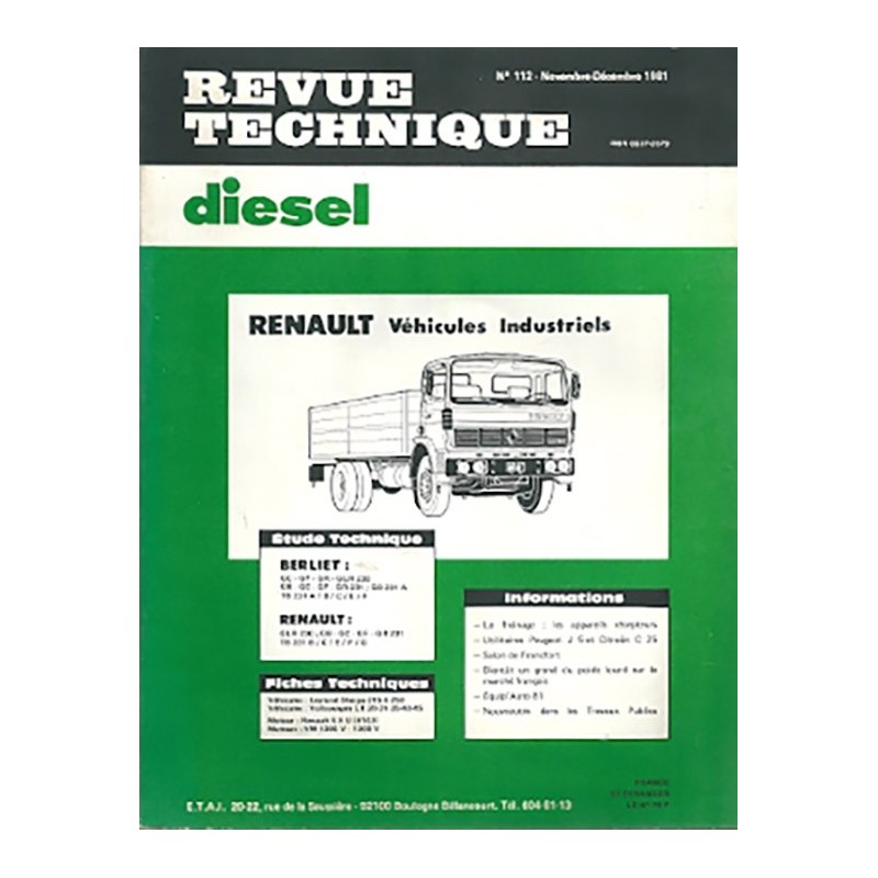 Revue Technique GLR 230 Revue Technique GLR 230