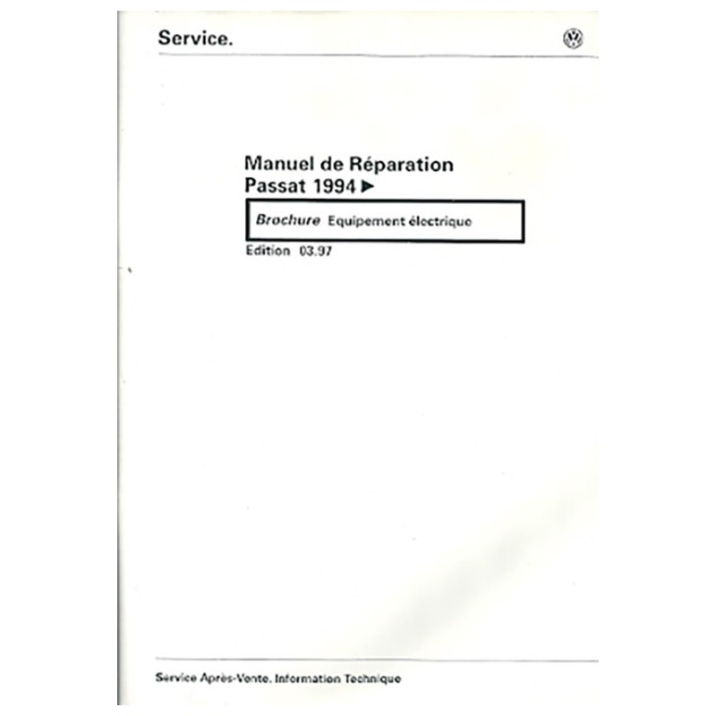 Manuel Reparation Electricité