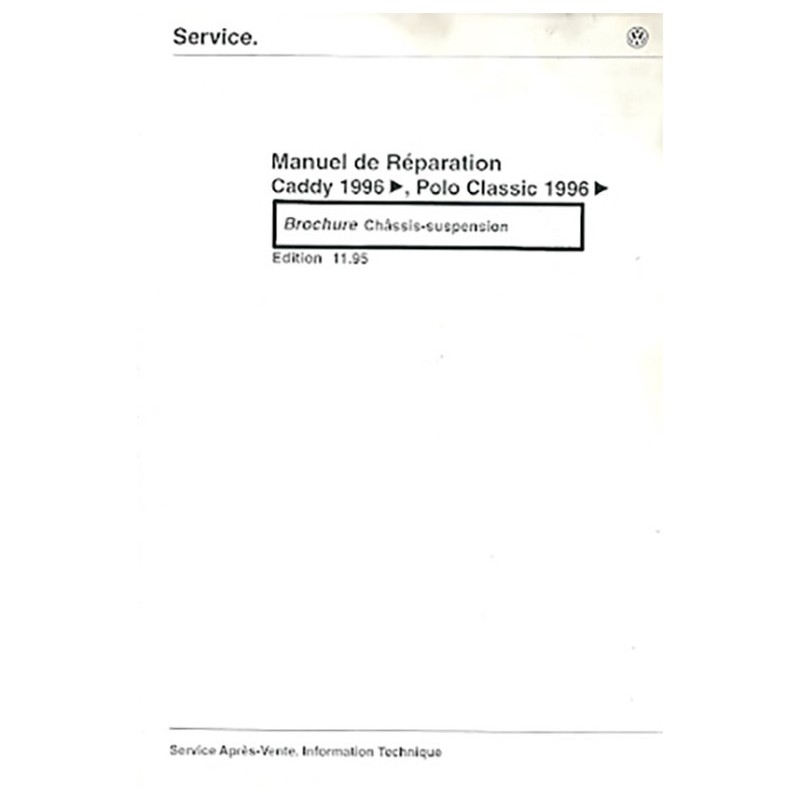 Manuel Chassis & Suspension