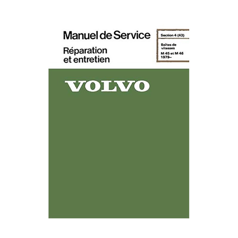 Manuel Reparation BV M 45 / M 46 Manuel Reparation BV M 45 / M 46