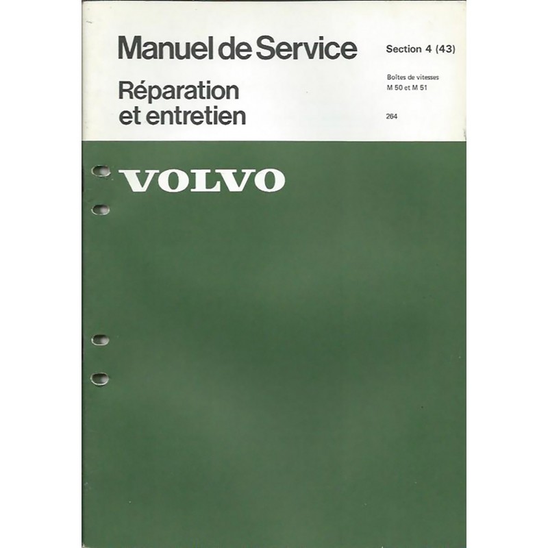 Manuel Reparation BV M 50 / M 51 Manuel Reparation BV M 50 / M 51