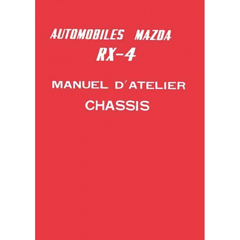 Manuel Reparation  RX 4