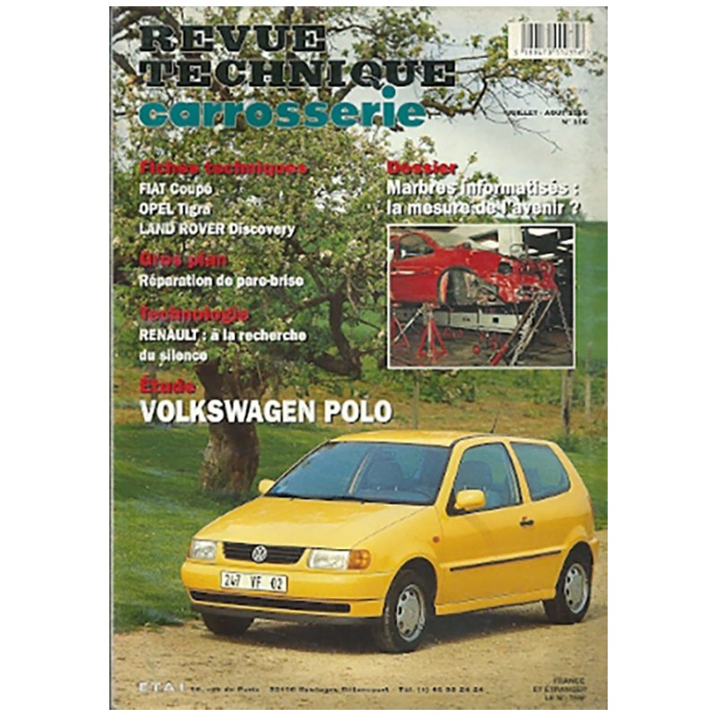 Revue Technique Carrosserie Revue Technique Carrosserie