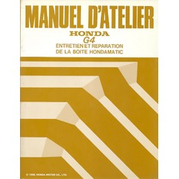 Manuel Atelier BVA Type G4