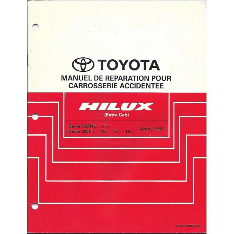 Manuel Atelier Carrosserie 1997 Manuel Atelier Carrosserie 1997