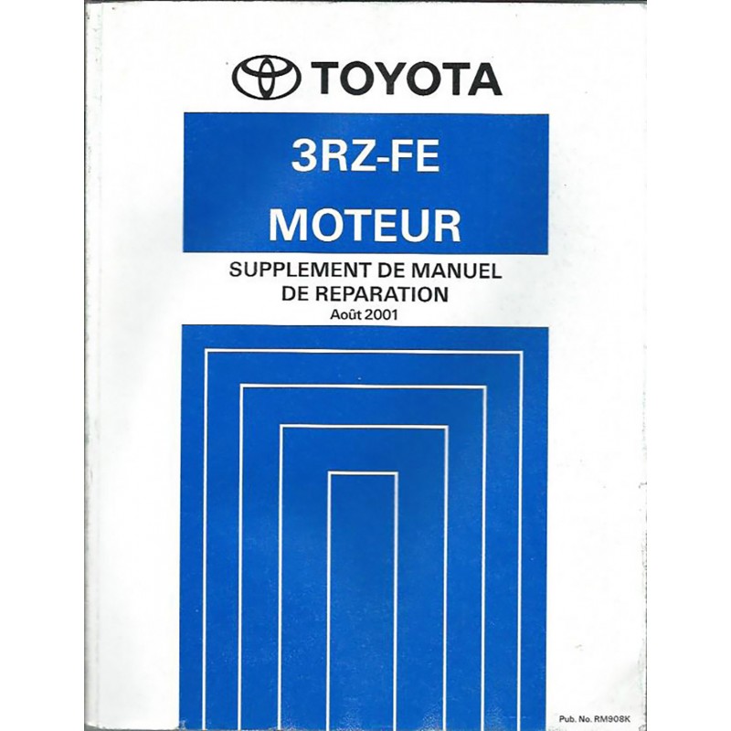 Manuel Atelier Moteurs 3RZ-FE