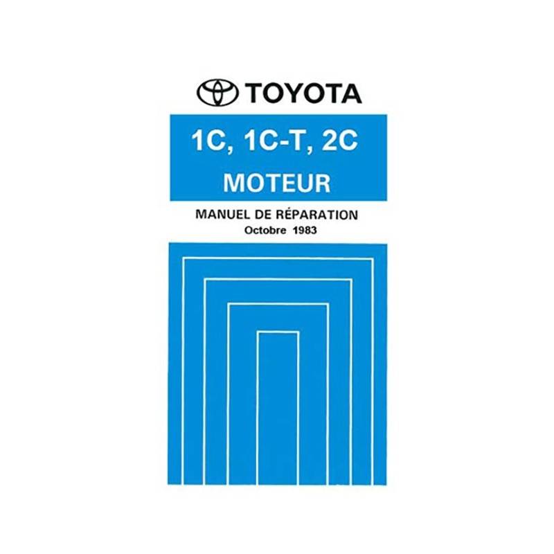 Manuel Atelier Moteur 1C/1C-T/2C Manuel Atelier Moteur 1C/1C-T/2C