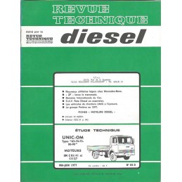 Revue Technique Diesel 1977