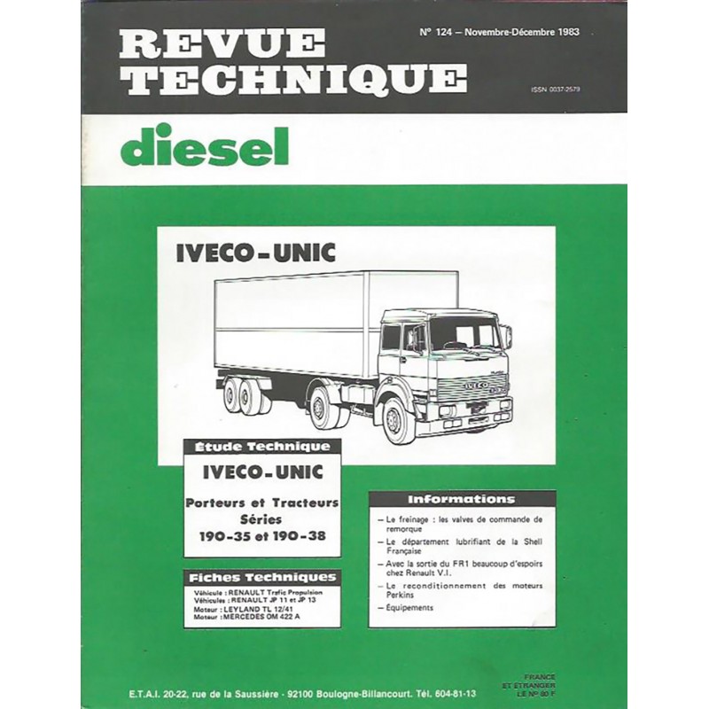 Revue Technique Diesel 1983