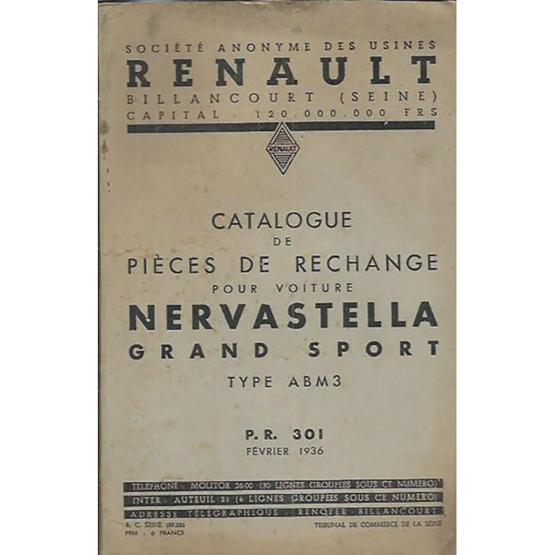 Catalogue de Pieces ABM 3 Catalogue de Pieces ABM 3