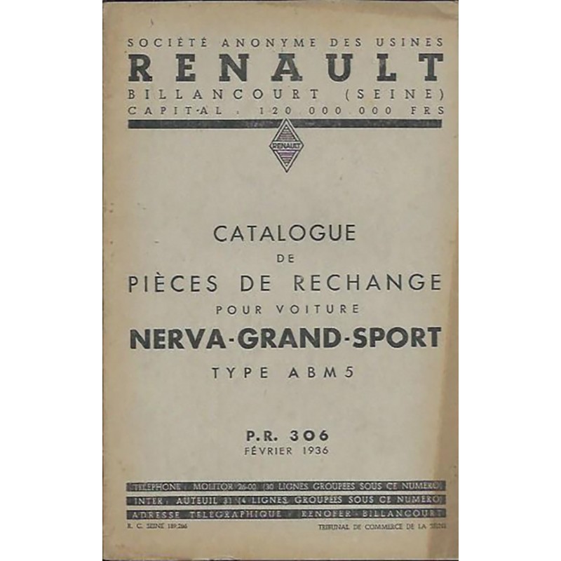 Catalogue de Pieces ABM 5 Catalogue de Pieces ABM 5