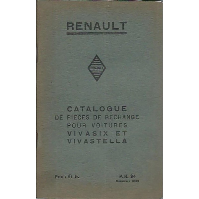 Catalogue de Pieces Vivasix Catalogue de Pieces Vivasix