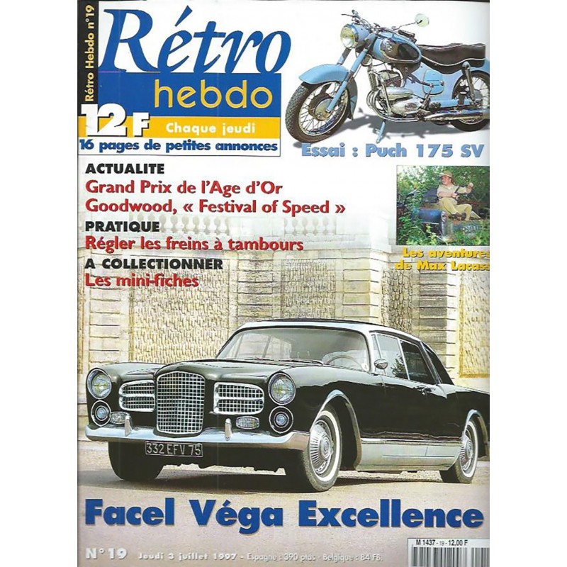 Retro Hebdo N°19 Retro Hebdo N°19