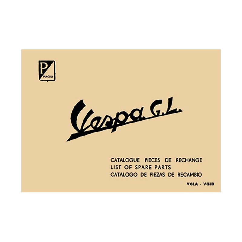 Catalogue Pieces Vespa 150 GL