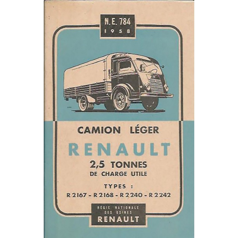 Notice d' Entretien R2167 / R 2242 Notice d' Entretien R2167 / R 2242