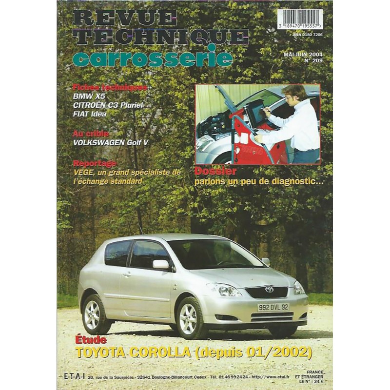 Revue Technique Carrosserie Revue Technique Carrosserie