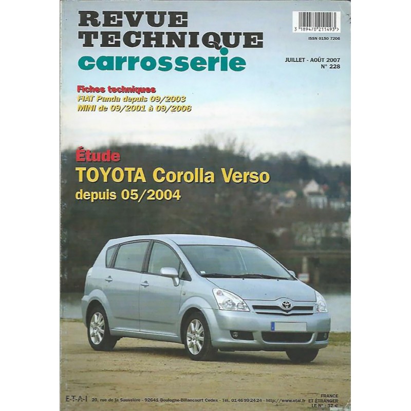 Revue Technique Carrosserie Revue Technique Carrosserie