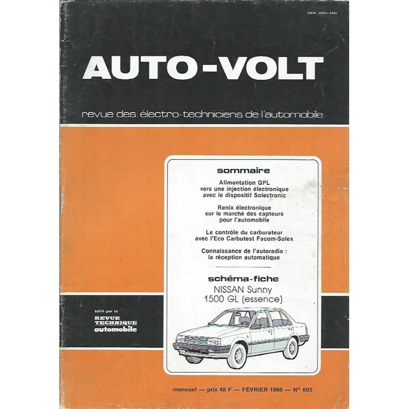 Revue Technique  Auto Volt