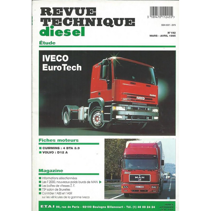 Revue Technique Diesel 1995 Revue Technique Diesel 1995