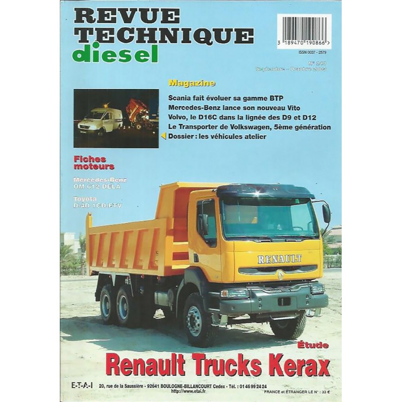 Revue Technique Kerax Revue Technique Kerax