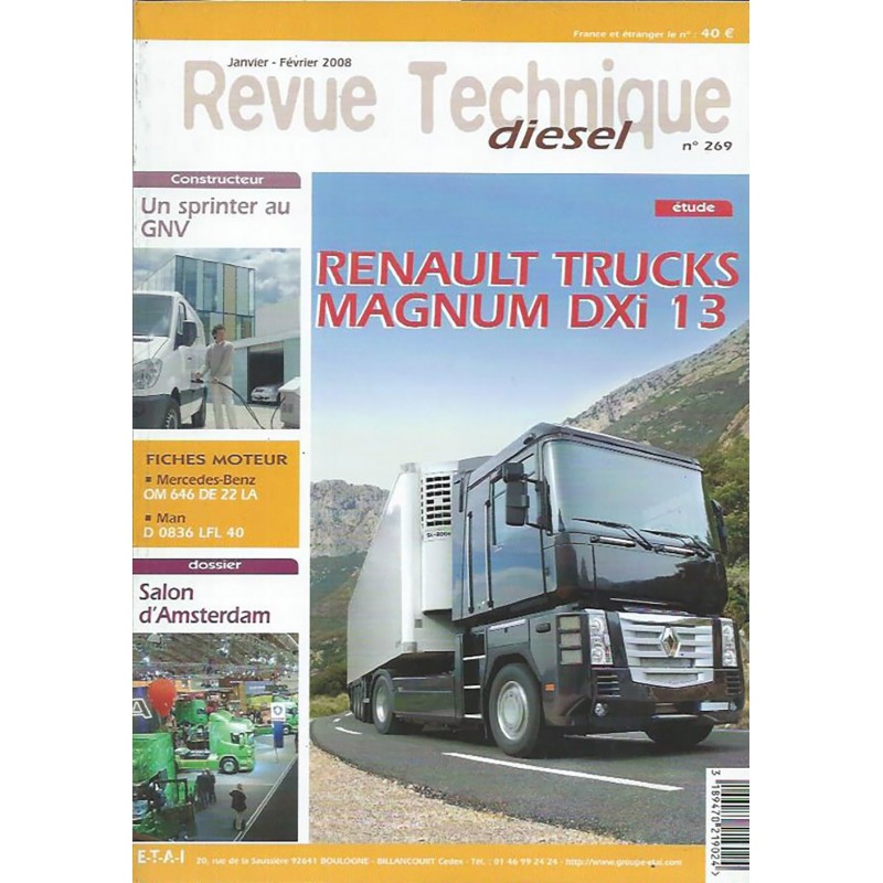 Revue Technique Magnum DXi 13 Revue Technique Magnum DXi 13