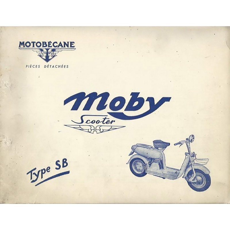 Catalogue Pieces Scooter Moby