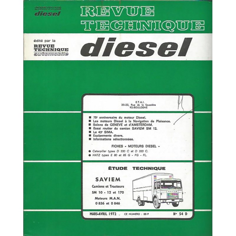 Revue Technique SM 10 / SM 12 Revue Technique SM 10 / SM 12