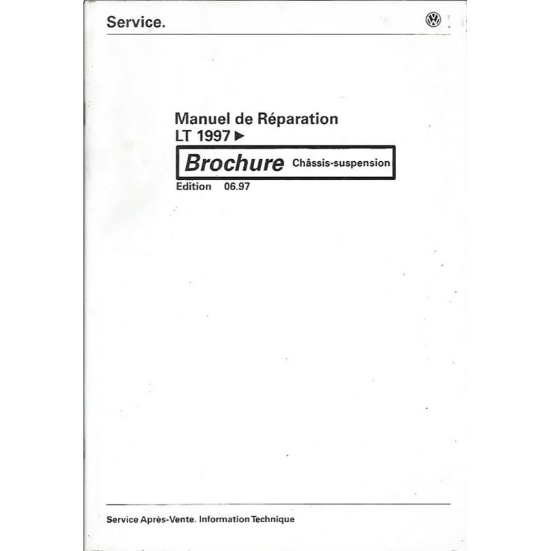Manuel Reparation Chassis Manuel Reparation Chassis