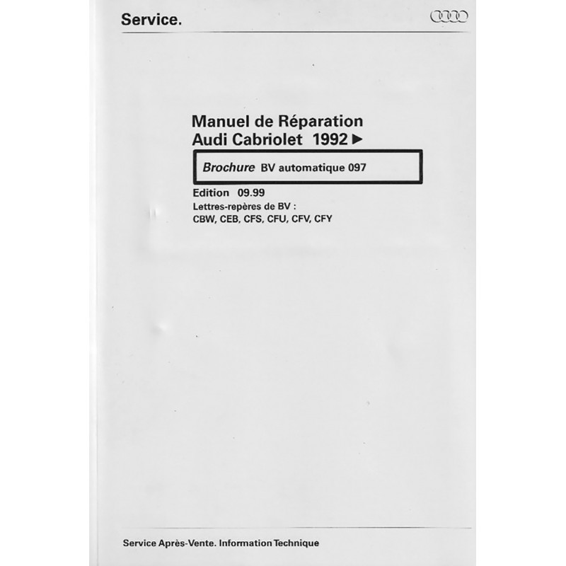 Manuel Reparation BV Auto Manuel Reparation BV Auto