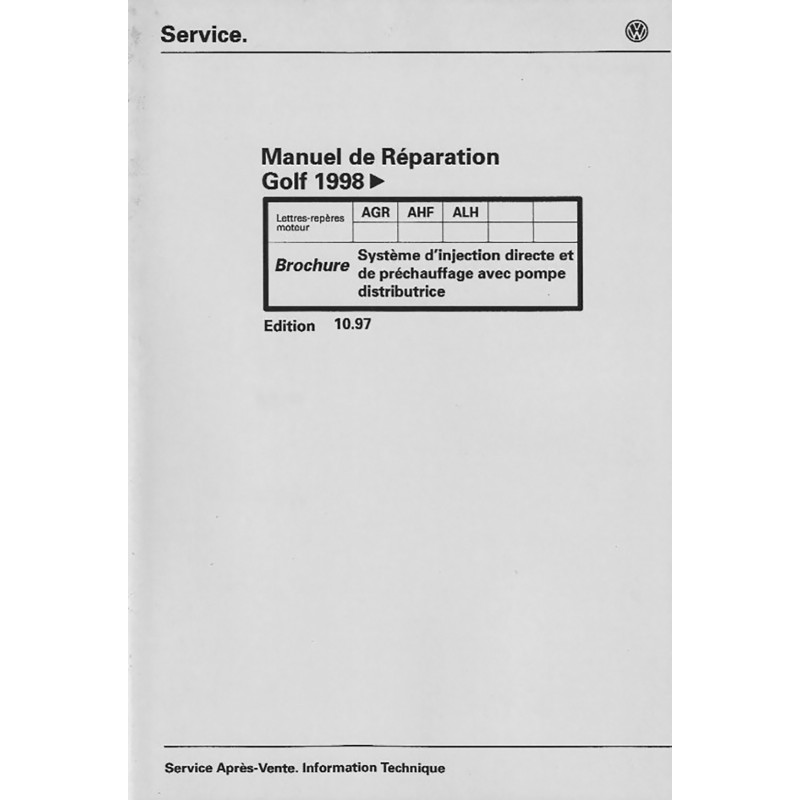 Manuel Reparation Injection Manuel Reparation Injection