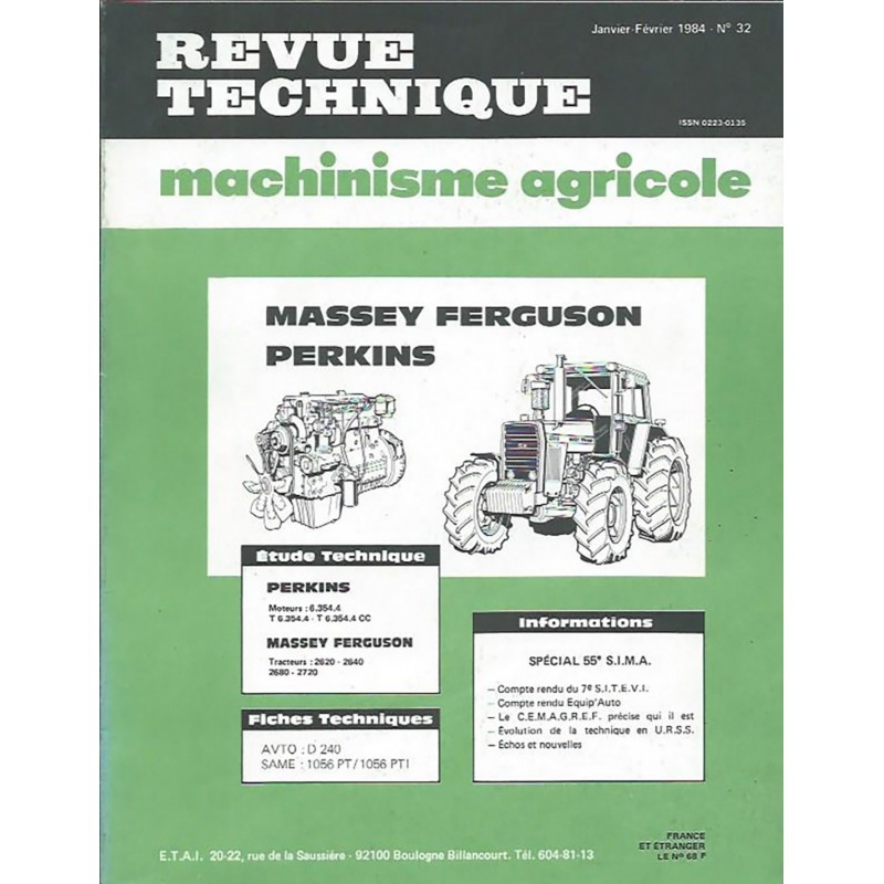 Revue Technique 2620 / 2720 Revue Technique 2620 / 2720