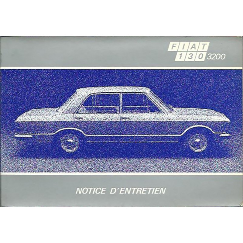 Notice Entretien 130 Berline Notice Entretien 130 Berline
