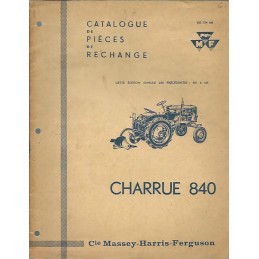 Catalogue Pieces Charrue 840