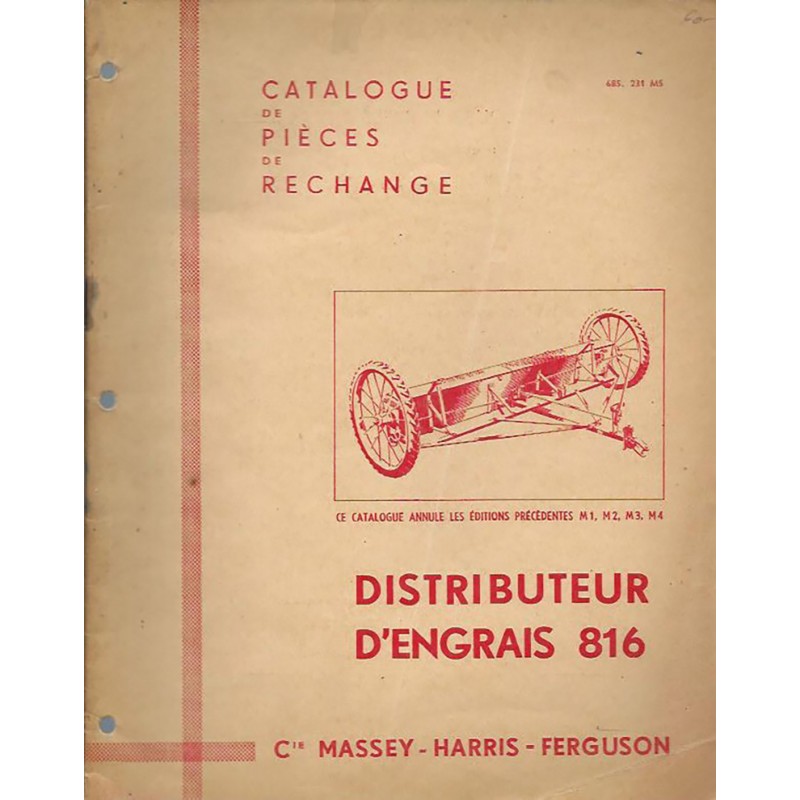 Catalogue Pieces Distributeur 816