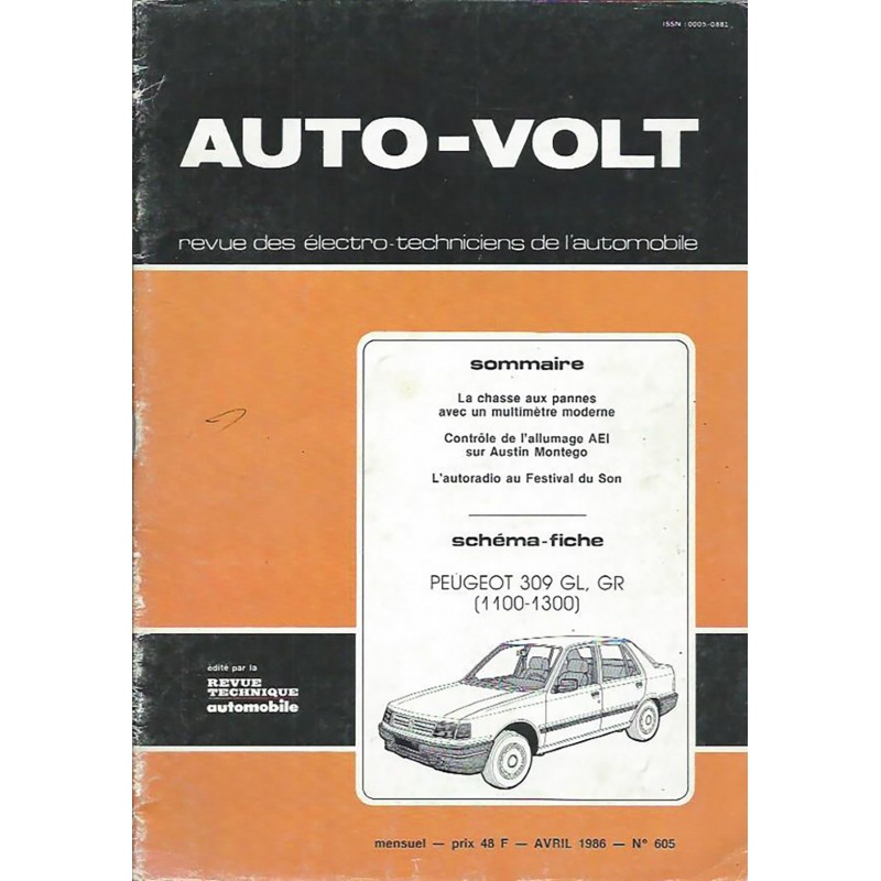 Revue Technique  Auto Volt