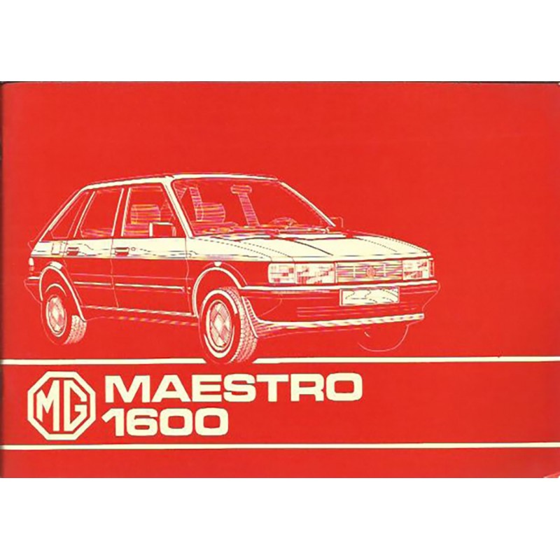 Notice d' Entretien 1983