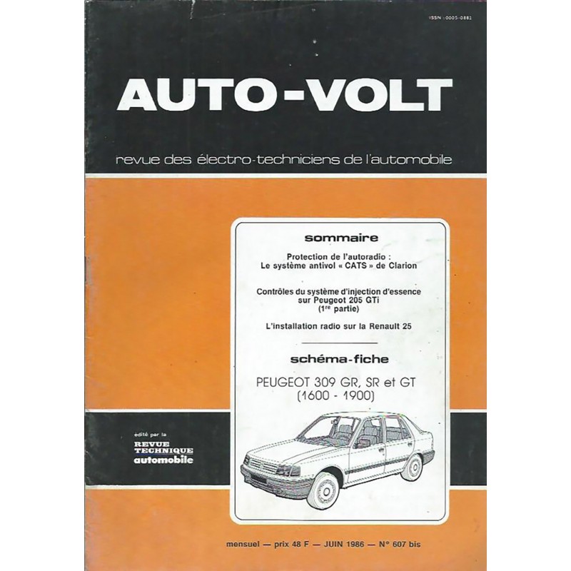 Revue Technique  Auto Volt