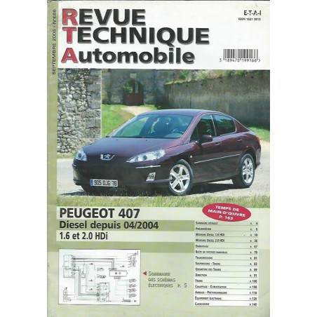 Telecharger Revue Technique Peugeot 407 Gratuit
