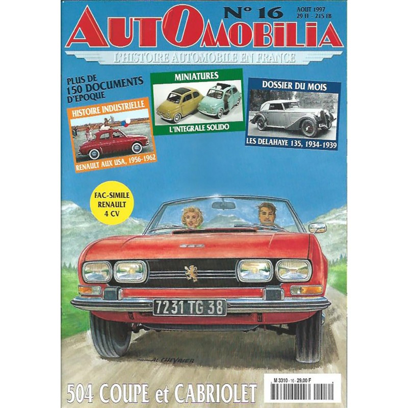 Automobilia N° 16 Automobilia N° 16