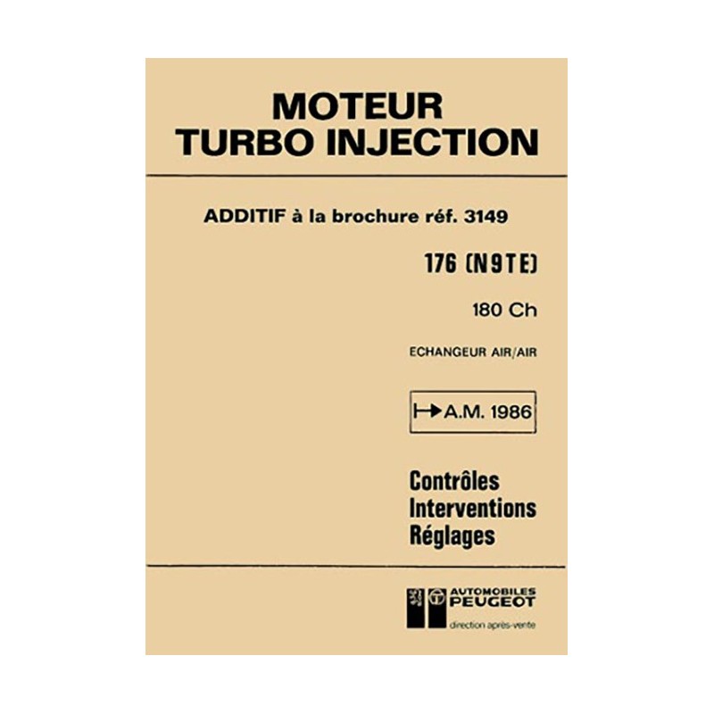 Manuel Atelier 505 Turbo 1986 Manuel Atelier 505 Turbo 1986