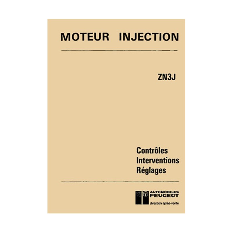 Manuel Atelier Injection V6