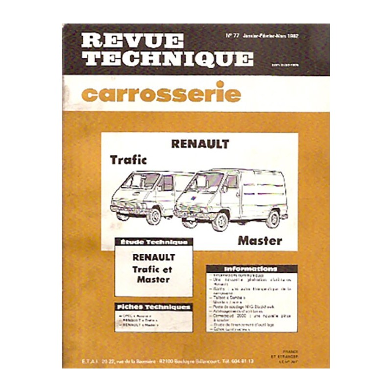 Revue Technique Carrosserie Revue Technique Carrosserie