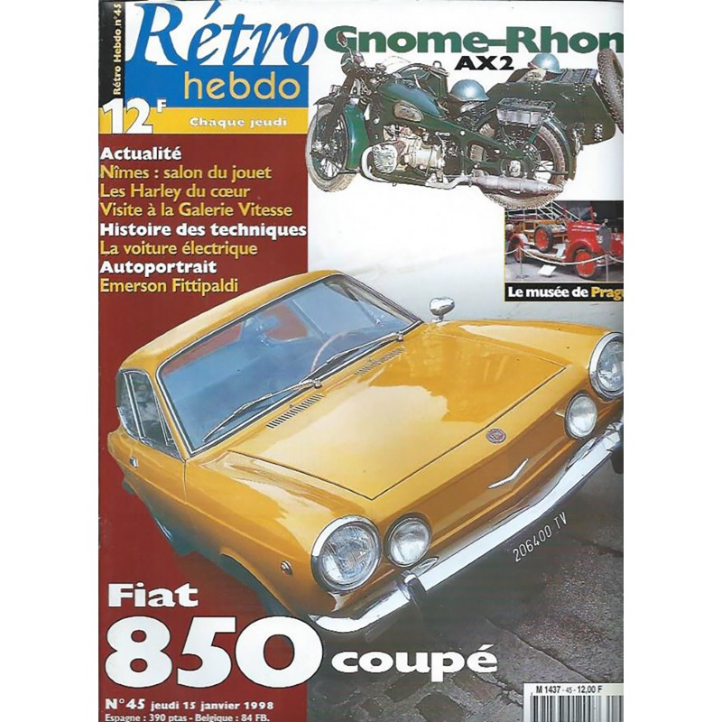 Retro Hebdo N° 45 Retro Hebdo N° 45