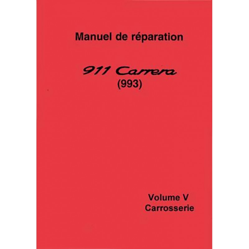 Manuel Reparation 1993 / 1998